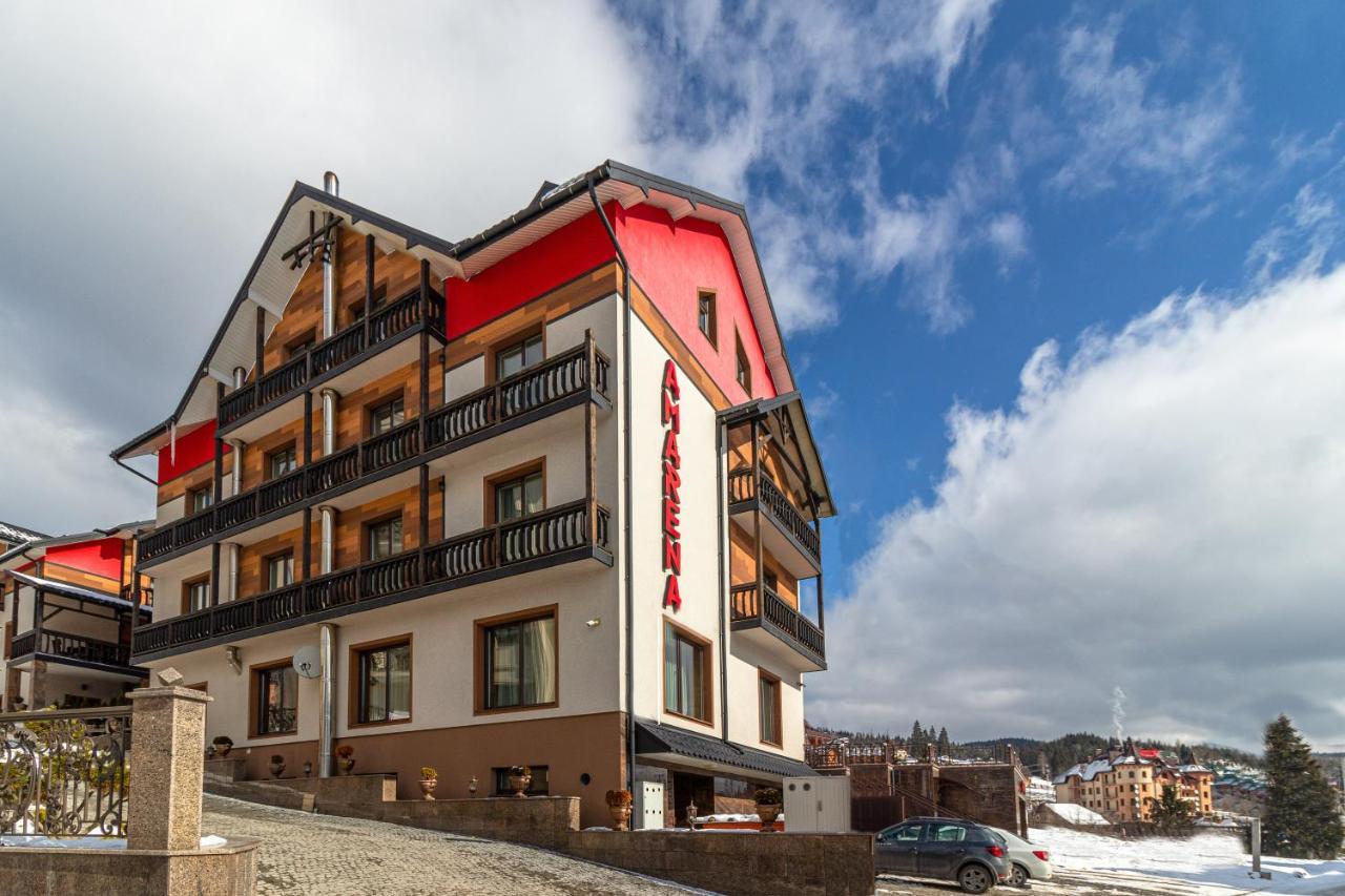 Amarena Spa Hotel - Breakfast Included In The Price Spa Swimming Pool Sauna Hammam Jacuzzi Restaurant Inexpensive And Delicious Food Parking Area Barbecue 400 M To Bukovel Lift 1 Room And Cottages Exterior photo